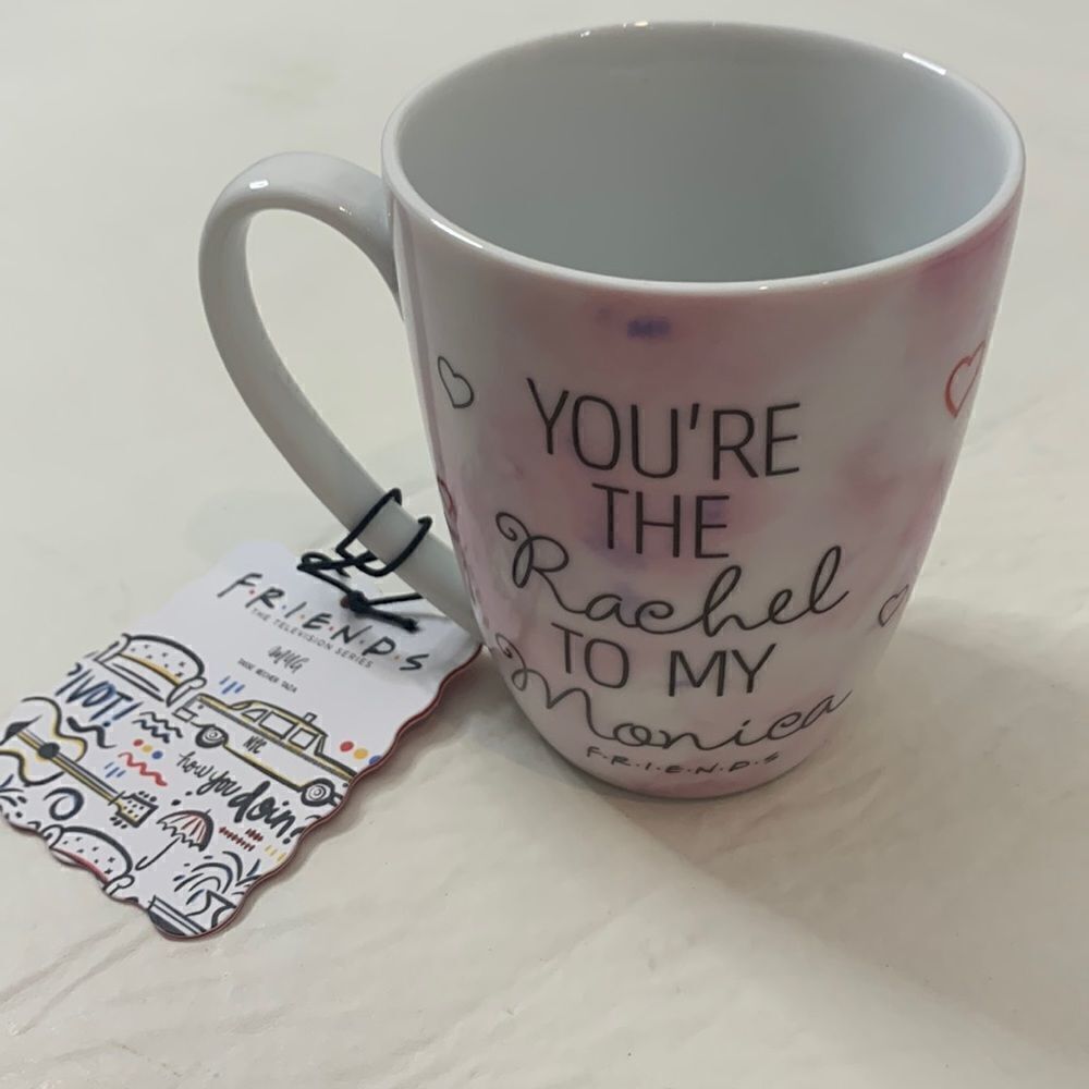 Friend’s Aladone You’re The Rachael To My Monica Coffee Tea Cocoa Collector Mug